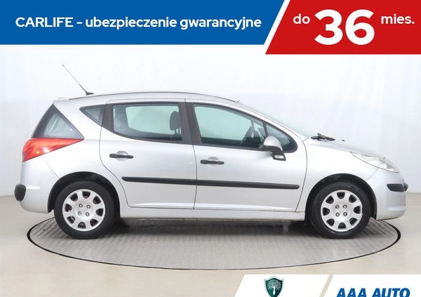 Peugeot 207 cena 14000 przebieg: 121867, rok produkcji 2008 z Myszków małe 191